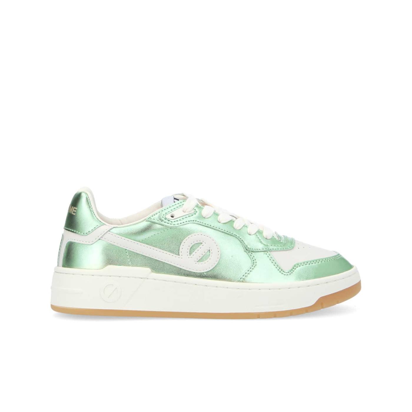 SNEAKER KELLY W - IRIS/SOFT NAPPA - VERDE/BIANCO SPORCO